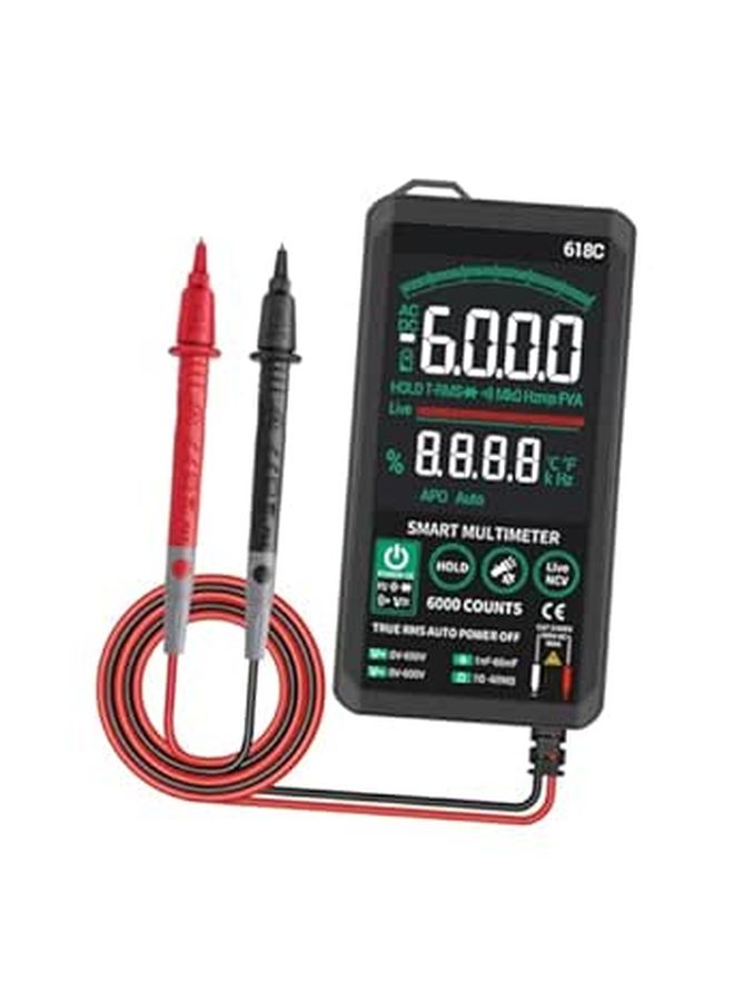 Digital Multimeter with Color Touch Screen True Capacitor Tester Auto Manual Recognition - Image 1