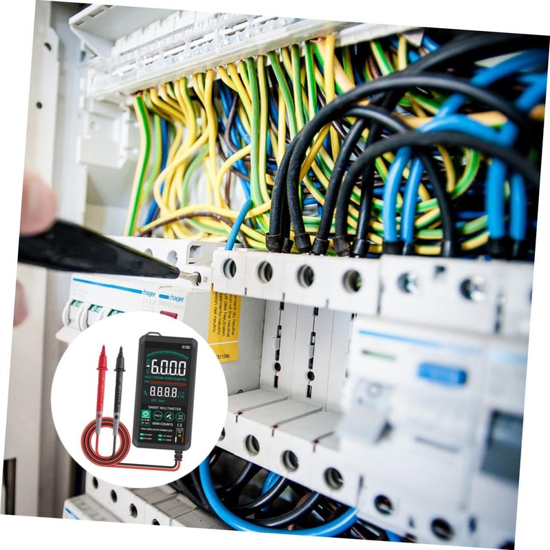 Digital Multimeter with Color Touch Screen True Capacitor Tester Auto Manual Recognition - Image 5
