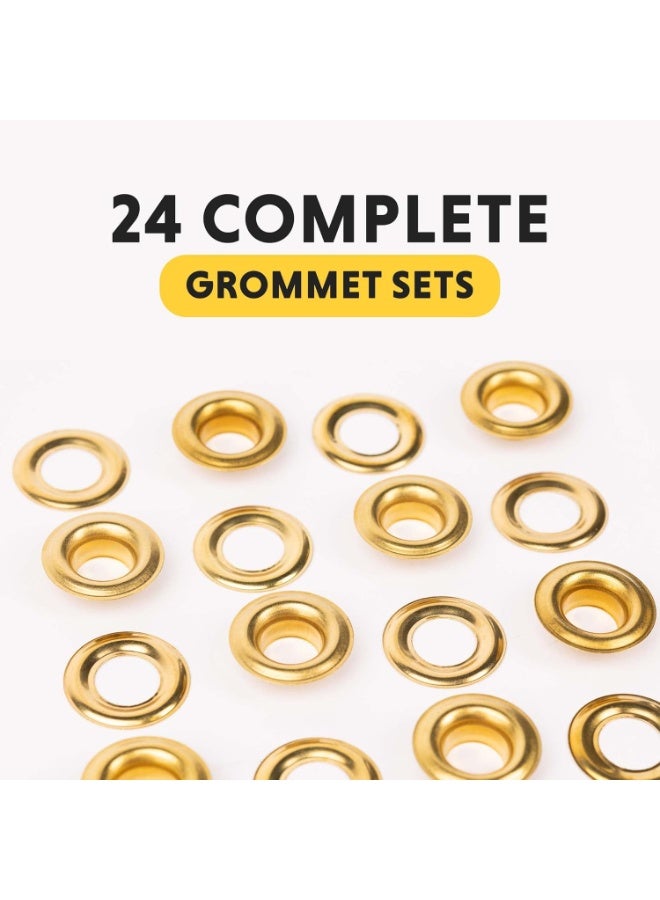 General Tools General Tools 1261-4 1/2-Inch Grommet Refill, 24 Sets  - Image 2