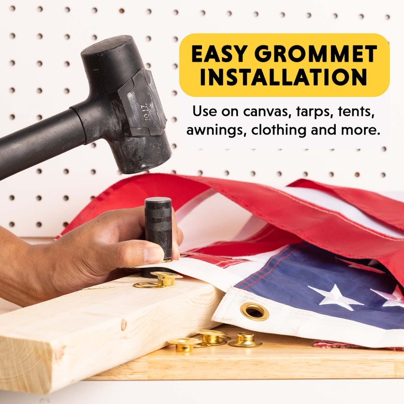 General Tools 1261-4 1/2-Inch Grommet Refill, 24 Sets - Image 2