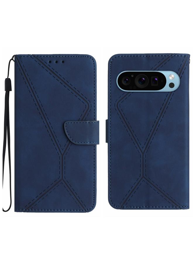 اس-توب جراب لهاتف Google Pixel 9 Pro مصنوع من الجلد المنقوش - Image 1