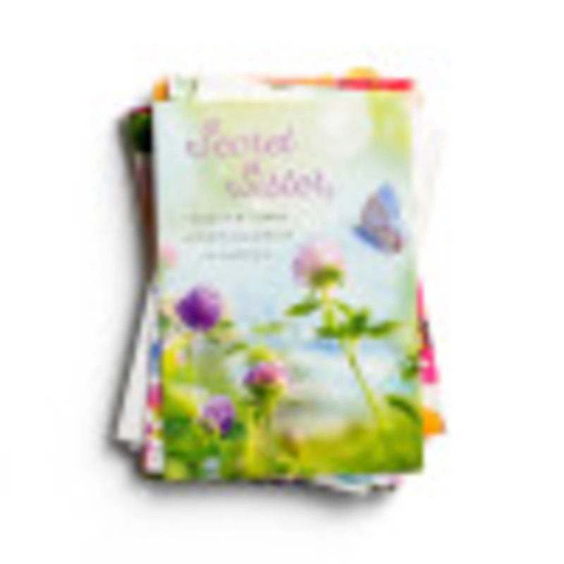Dayspring - Secret Sister - Sweet Messages - 12 Boxed Cards & Envelopes (12 Design Assortment with Scripture), Multi - Image 1