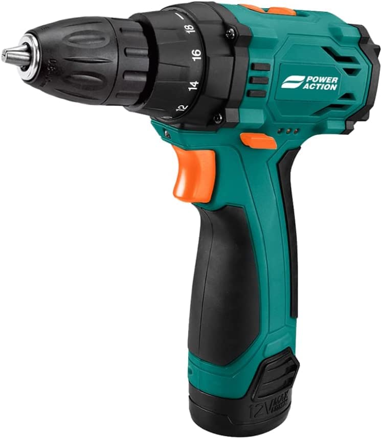 Suzec مثقاب سوزيك باور أكشن CD120 ثقيل الوزن DC12v بدون بطاريات مع سرعتين - Image 1