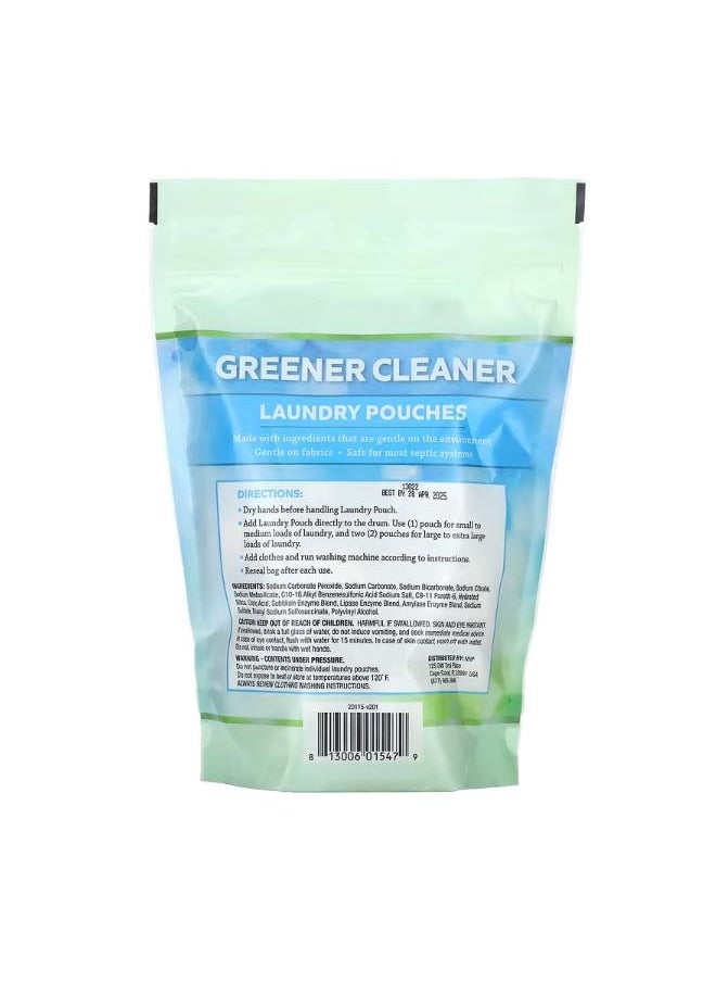Dr. Mercola Greener Cleaner Laundry Pouches Fragrance Free 24 Pouches 15.2 oz 431 g  - Image 2