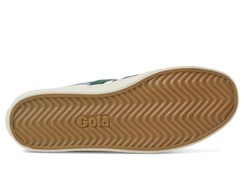 Gola Womens Coaster Off-White/Green 9 B - Medium - Image 3