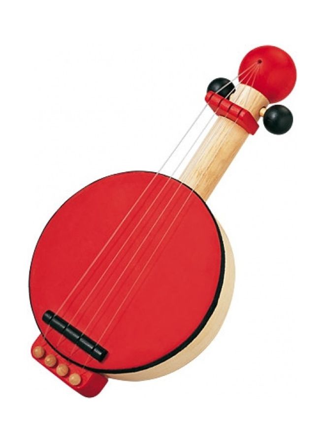 Wooden Banjo 6.4 x 8.61 x 2cm - Image 2