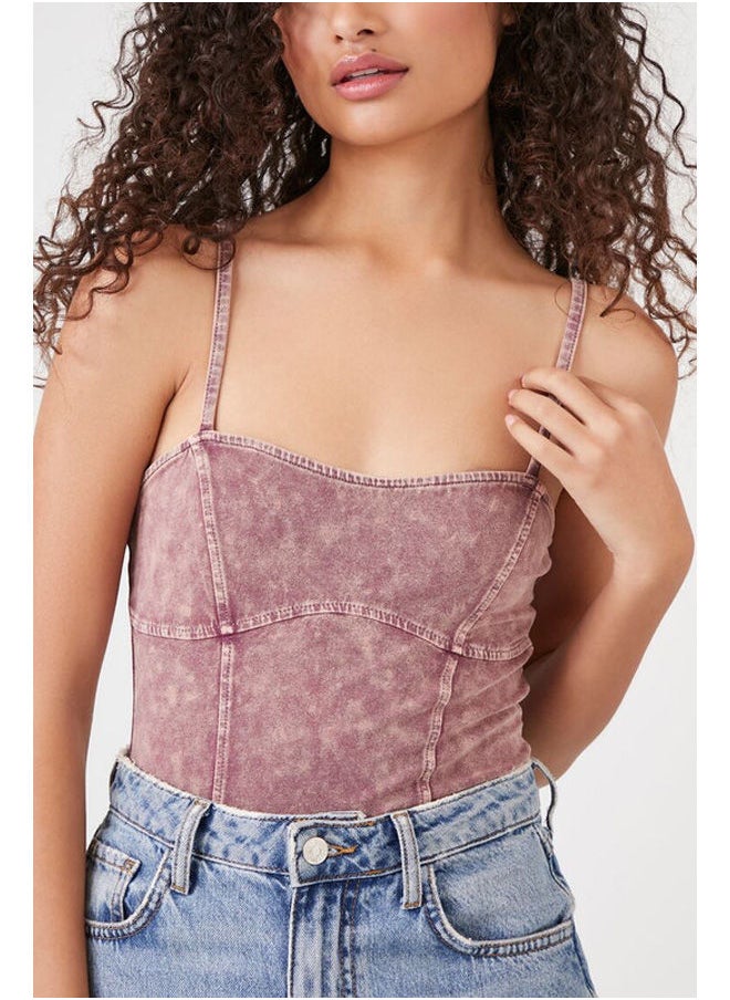 FOREVER 21 - Bodysuit Knit Top - Image 1