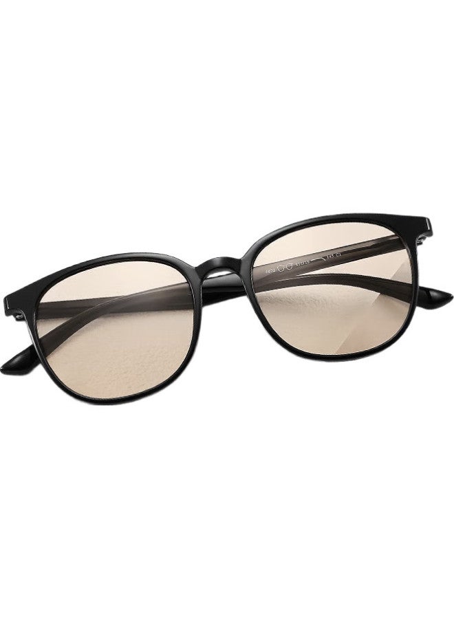 Bertha Anti-Blue Light And Anti-Radiation Black Melanin Glasses For Women Imported From The United States, Uv Protection For Viewing Phones And Computers, Plain Glasses For Postoperative Use - Image 1