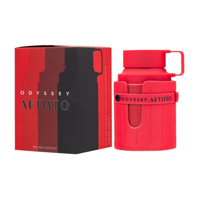 Armaf Perfume Odyssey Artisto The Red Edition Eau De Parfum For Man 100ml, Perfumes for Men, Long Lasting Fragrance For Him - Image 2