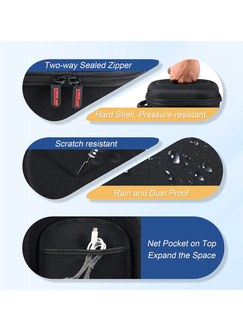 Quest 3S translucent storage bag Portable Portable Meta Quest 3 S Accessory Storage box  - Image 4