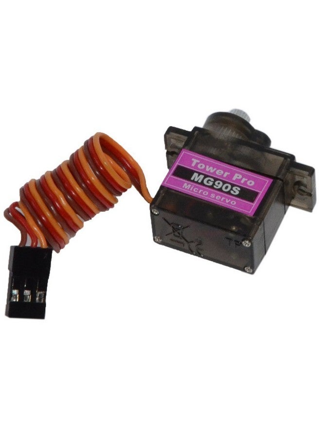 Robocraze MG90S Servo Motor | Metal Gear Micro Tower Pro Motor | Digital Servo Motor For DIY Dornes, Quadcopters, RC Planes - Image 2