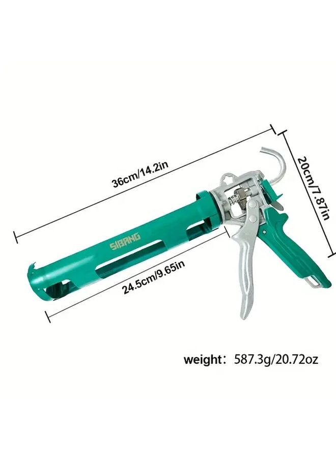 Manual Glue Gun Model 1PC Style C Heavy Duty Adjustable Trigger Ergonomic Handle - Image 3