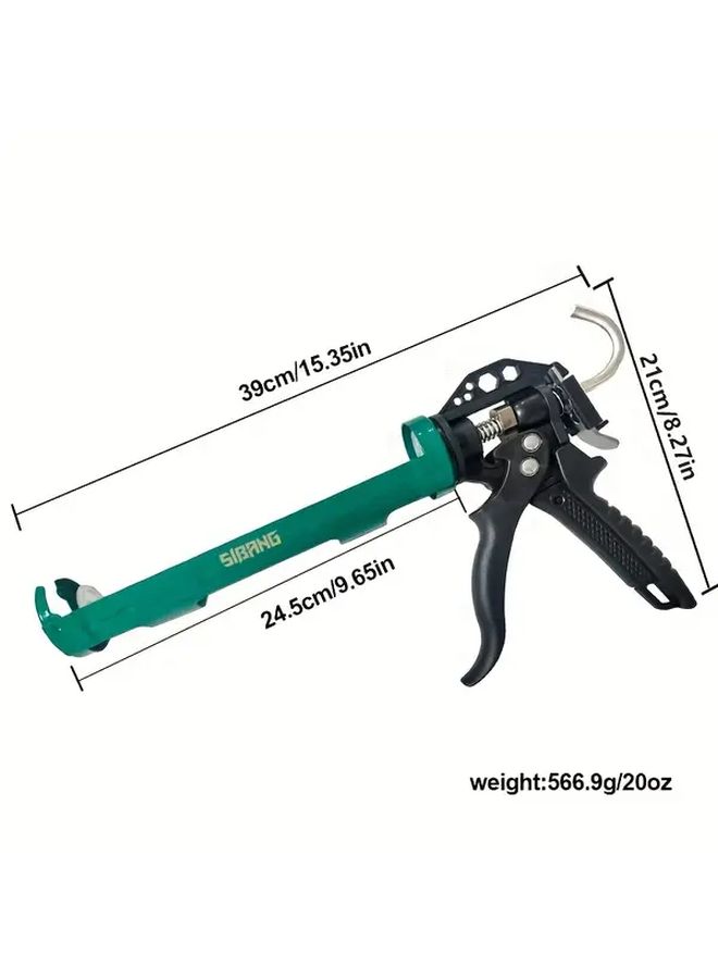 Manual Glue Gun Model 1PC Style C Heavy Duty Adjustable Trigger Ergonomic Handle - Image 4