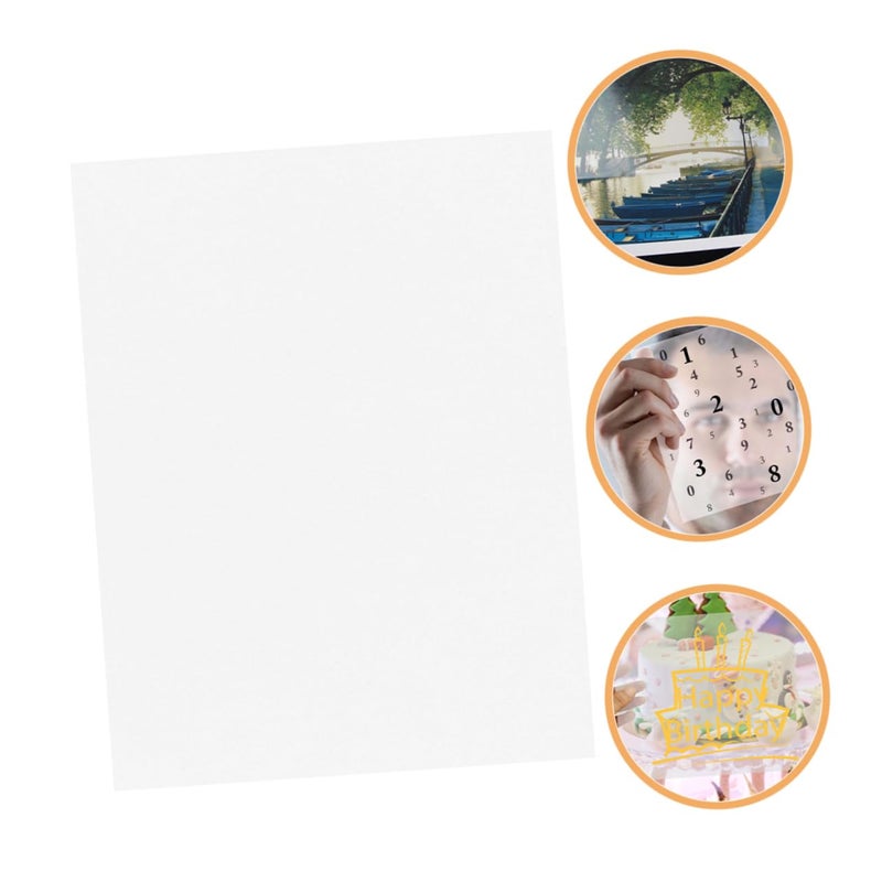 A4 High Temperature Photo Film Paper 10 Sheets Double Sided Printer Transparency - Image 5