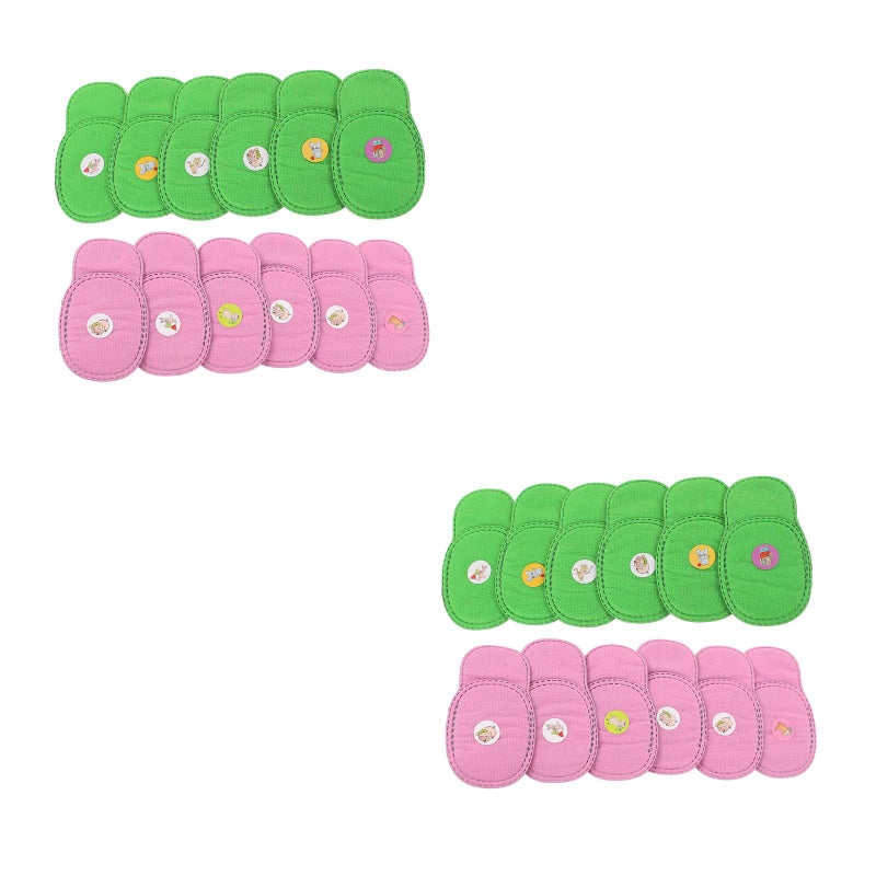 48 Pcs Amblyopia Eye Patches Non-woven Cloth Eye Pads Light Blocking Patches for Kids - Image 1