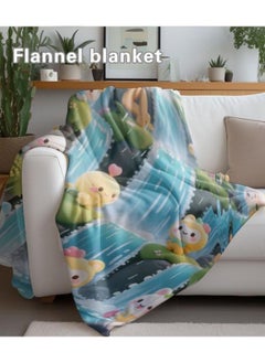 General Baby and children's cartoon flannel thin blanket (warm and comfortable, suitable for sleep, games) 70cm*100cm - 330  - Image 4
