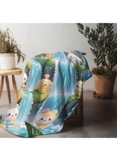 General Baby and children's cartoon flannel thin blanket (warm and comfortable, suitable for sleep, games) 70cm*100cm - 330  - Image 5