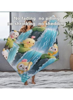 General Baby and children's cartoon flannel thin blanket (warm and comfortable, suitable for sleep, games) 70cm*100cm - 330  - Image 3