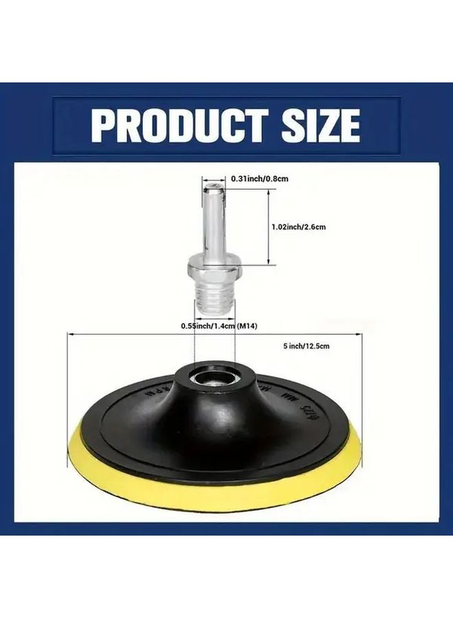 50 Pcs 5 Inch Aluminum Oxide Sanding Discs Multi Grit 60 1000 For Drills Grinders Rotary Tools - Image 5