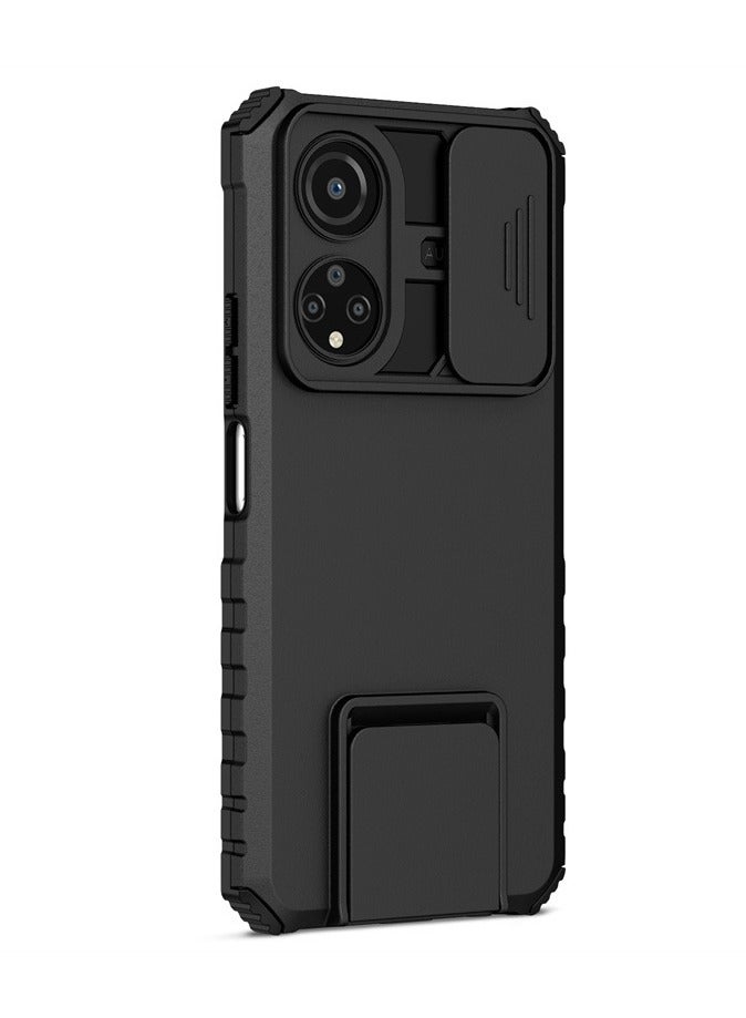 Case for Huawei honor x7 Case with Slide Camera Lens Kickstand High-Grade Bumpers Armor Shockproof Protective Cover for Honor x7 - Image 2