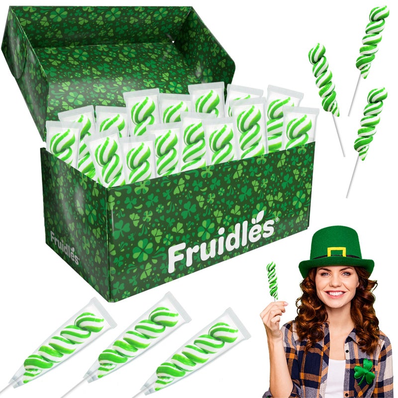 Fruidles t. Patrick's Day Twist Lollipops, Party Favor Box, Individually Wrapped (12-Pack) - Image 4