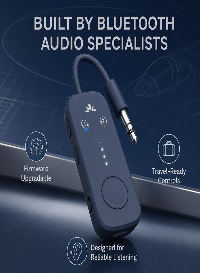 Avantree Relay - Bluetooth Airplane Adapter for 2 AirPods/Headphones - Image 4
