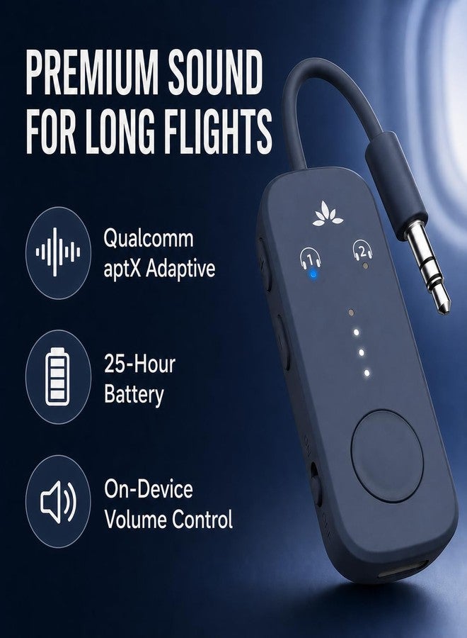 Avantree Relay - Bluetooth Airplane Adapter for 2 AirPods/Headphones - Image 3
