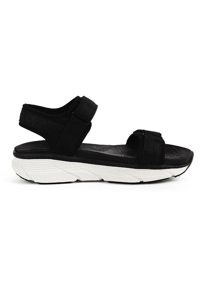 SJ Women's Athleisure Casual Sandals-Black - Image 2