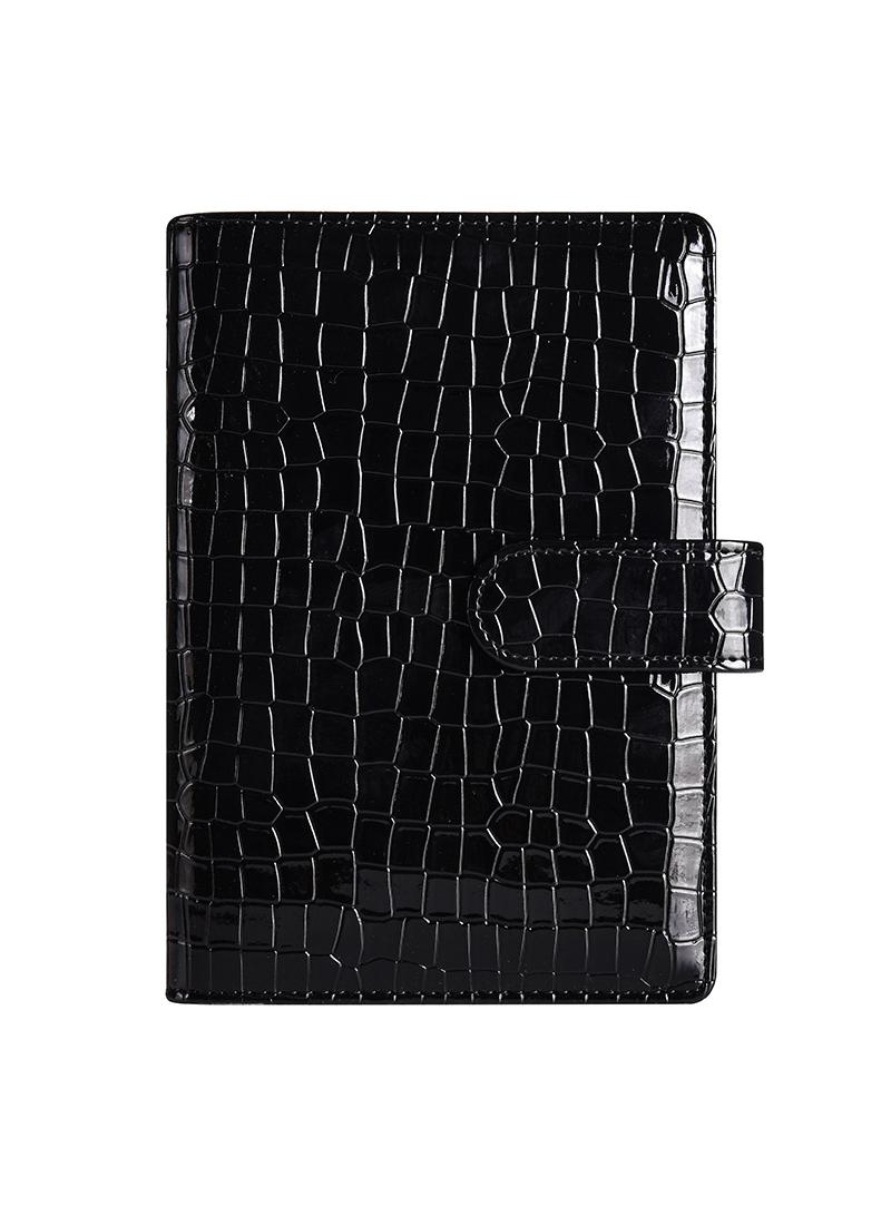 Generic Budget Binder with Zipper Envelopes, Cash Envelopes for Budgeting, PU Leather Budget Binder Planner with Clear Zipper Envelopes, Budget Sheets for Budgeting, Saving Money(Black)  - Image 2