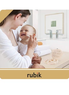 Rubik Baby Tooth Box  Wooden Kids Keepsake Organizer Gift for Baby Teeth, Lanugo hair, Umbilical cord, Children Tooth Container to Keep the Childhood Memory (Boy)  - Image 3