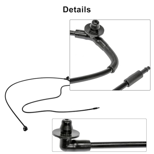 koxuyim LOCOZI Front Windshield Washer Hose & Washer Nozzle Hose Compatible with Select Cadillac/Chevrolet/GMC Models Replaces 12487672, 924-251, 12463086, 924-379 12365364 - Image 5