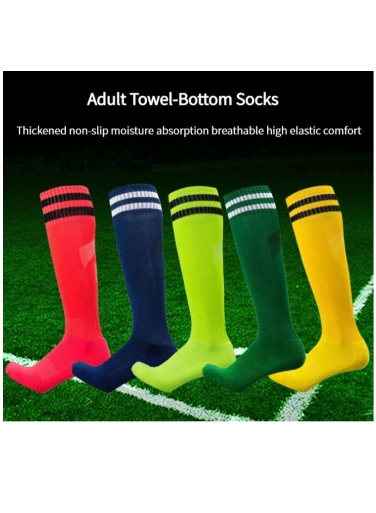 M MIAOYAN M MIAOYAN Training Soccer Socks Adult Kids Men's and Women's Long Socks Towel Bottom Sports Socks - Image 4