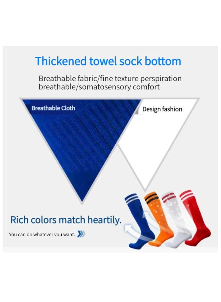 M MIAOYAN M MIAOYAN Training Soccer Socks Adult Kids Men's and Women's Long Socks Towel Bottom Sports Socks - Image 5