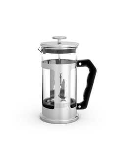 BIALeTTI Bialetti French Press Coffee Maker, 3 Cup, Preziosa Stainless Steel 
