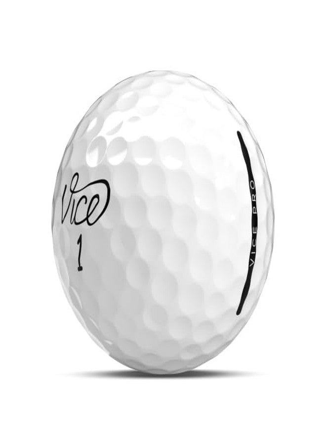 Vice Golf Vice Pro White Golf Balls (Double Dozen (24 Golf Balls)) - Image 3
