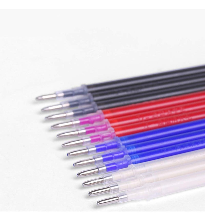 Onwon Heat Erasable Fabric Marking Pens with 8 Refills, 4 Colors Heat Erasable Pens for Fabrics in Four Colors Sewing Quilting Dressmaking - Image 2