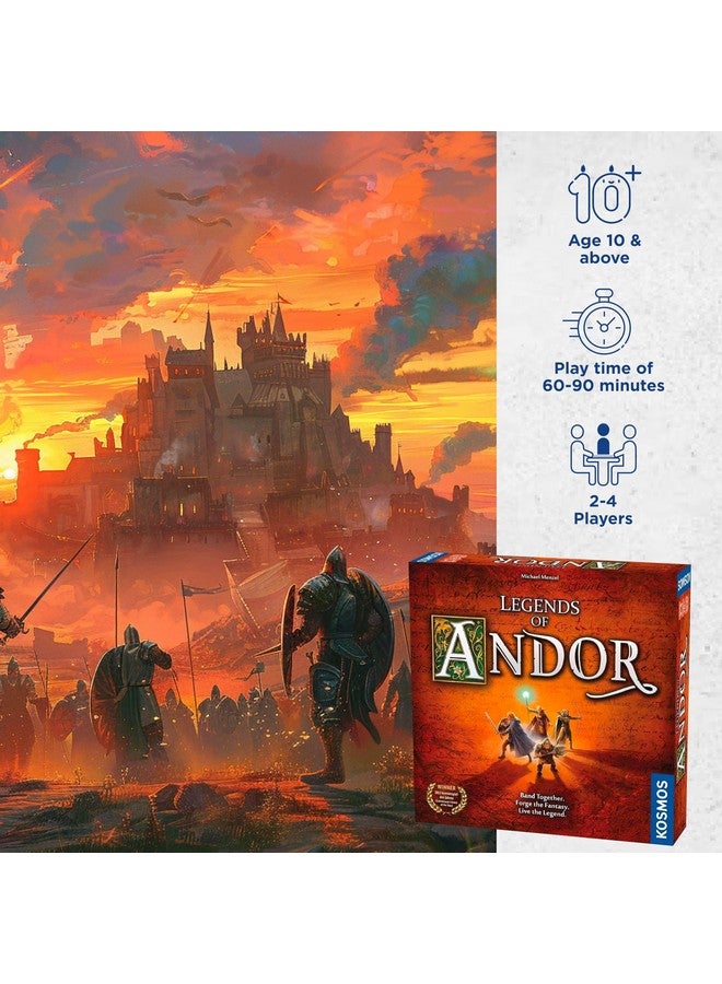 Thames & Kosmos Legends of Andor Board Game | Cooperative Strategy Adventure Game By KOSMOS | Spiel Des Jahres Kennerspiel Winner - Image 2