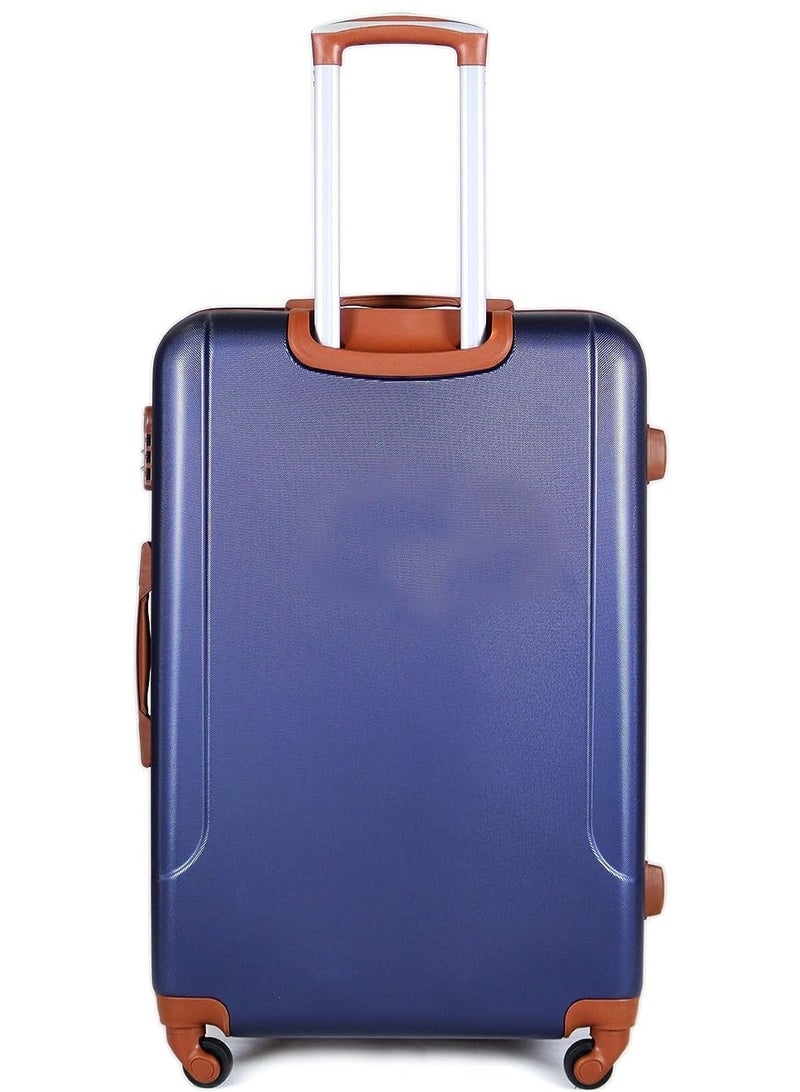 LIMOS Suitcase Set of 4 Hard Shell Luggage Set With Spinner Wheels & 3 Digit Number Lock-Set of 4 Trolley Bags and (20/24/28/14 Inches) (BLUE) - Image 3