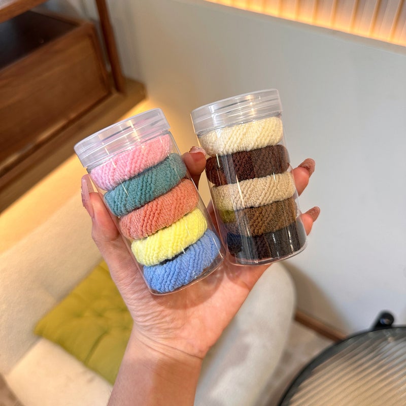 Seamless Headband Headdress Hair Accessories Hair Ring Female Korean Ponytail Hair Does Not Hurt The Hair Elastic Rubber Band Hair Rope - Image 5