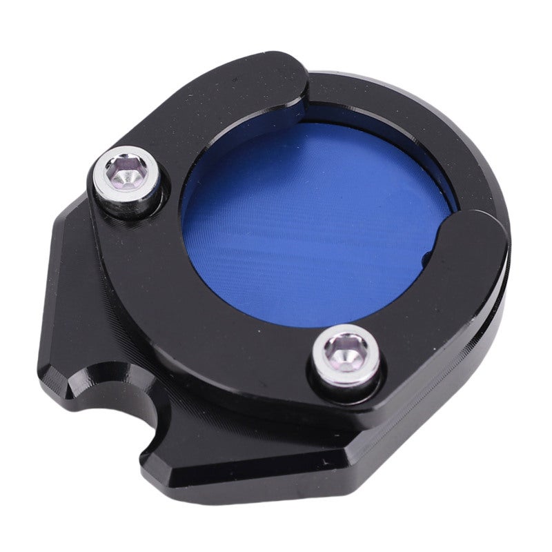 SPIDER Motorcycle Side Stand Extension Plate Aluminium Alloy Strong Support Centre Mount Foot Stand Enlarger Pad Replacement for Xmax Nmax Nvx Aerox Blue - Image 5