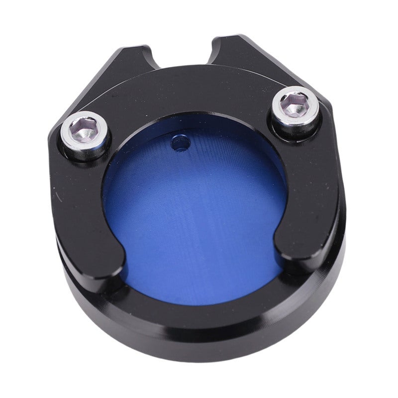SPIDER Motorcycle Side Stand Extension Plate Aluminium Alloy Strong Support Centre Mount Foot Stand Enlarger Pad Replacement for Xmax Nmax Nvx Aerox Blue - Image 3