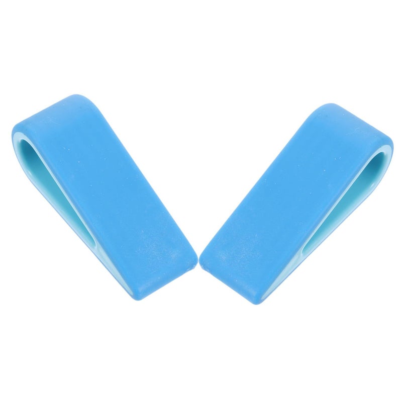 2 Pcs Laptop Stand Mini Heightening Notebook Holder With Cooling Radiator Blue Color For Desk Use Reduces Heat Portable Practical Laptop Support - Image 2
