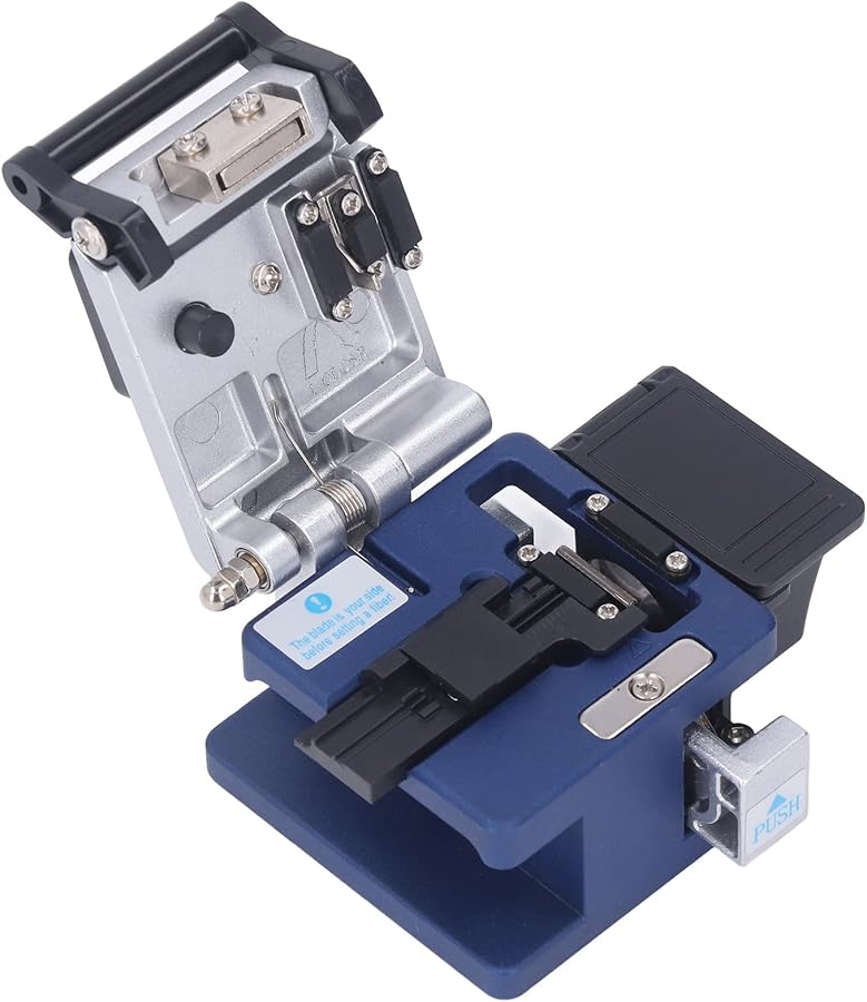 Fiber Cleaver Knife With Waste Storage Box Stainless Steel ABS For Cold Welding - Image 5