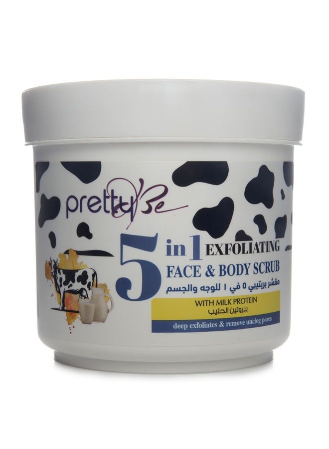 Pretty Be Face and body scrub with milk protein - 550 ml - Image 1
