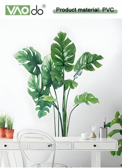 VAOdo 3D Printed Wall Sticker Tropical Plants Fresh Home Decoration Detachable Pvc Wall Art Decoration Manual Diy Wall Sticker  - Image 2