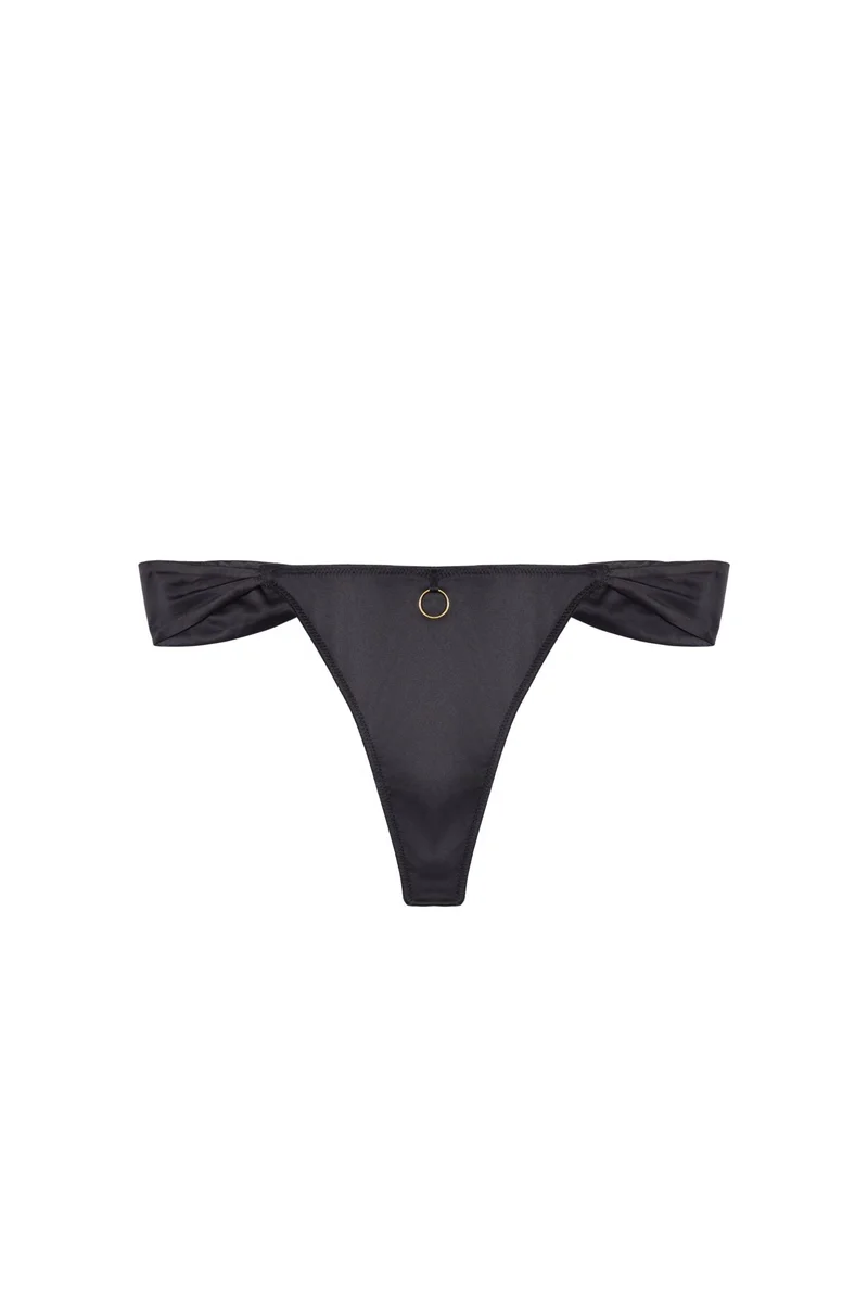 KBX Playful Promises Aneta & Gold Elastic Thong