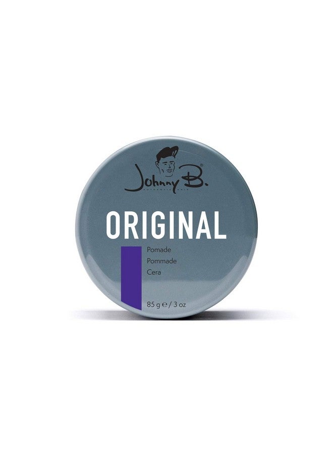 JOHNNY B. JOHNNY B. Original Oil-Based Professional Pomade for Men, Gluten-Free, 3 oz. - Image 2