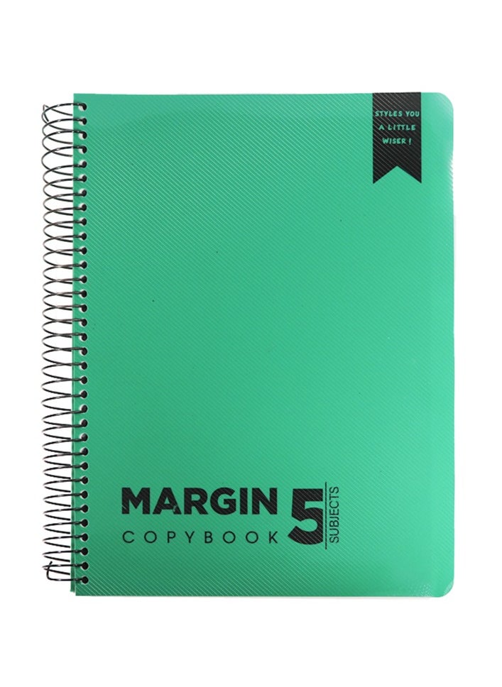 Generic - A4 Wire Sketch Plastic Cover Margin (5 Items)5 SUB(200 Sheets) - Image 1