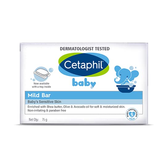 Cetaphil Baby Mild Bar for Face and BodyPack of 4 75g4 - Image 2