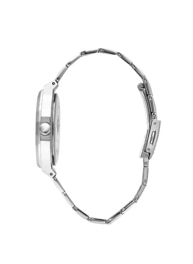 Lee Cooper Lee Cooper Men's Watch, Analog Display and Metal Strap - LC07952.380, Silver